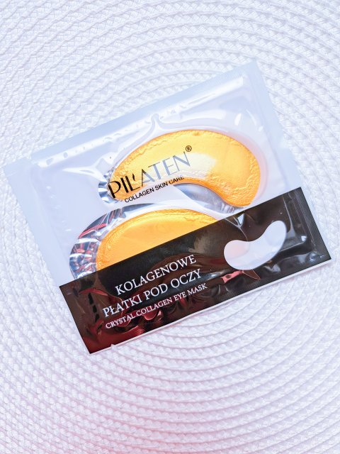 Pilaten Płatki pod oczy z kolagenem, Crystal Collagen Eye Mask