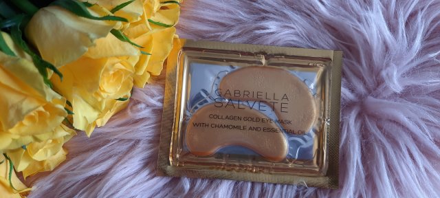 Gabriella Salvete Maska pod oczy w formie płatków, Chamomile Gold Eye Mask