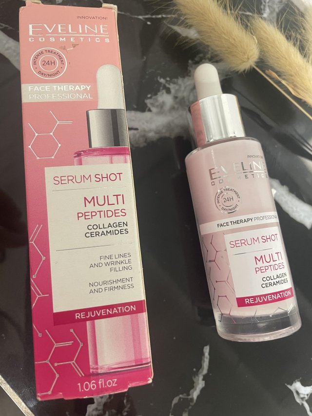 Eveline Face Therapy Professional, Serum Shot, Serum do twarzy, Multi peptydy, Odmłodzenie
