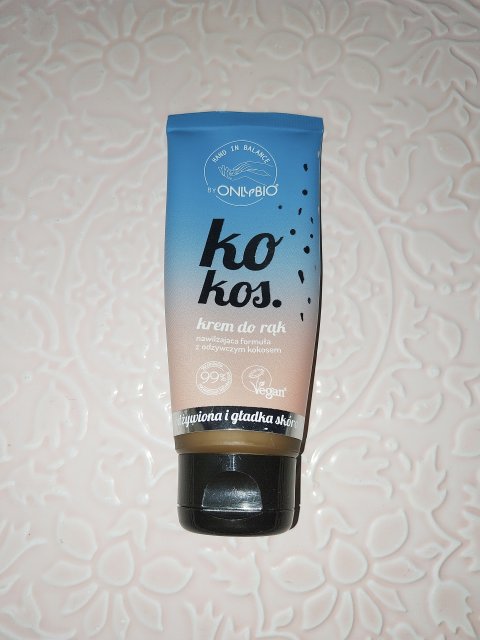 OnlyBio Krem do rąk, Kokos, Nawilżająca formuła