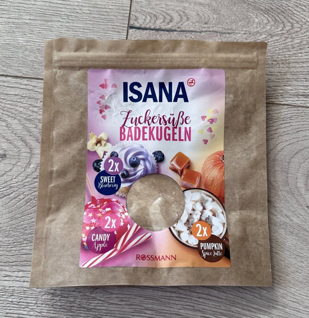 Isana Kule do kąpieli, Zuckersube Badekugeln