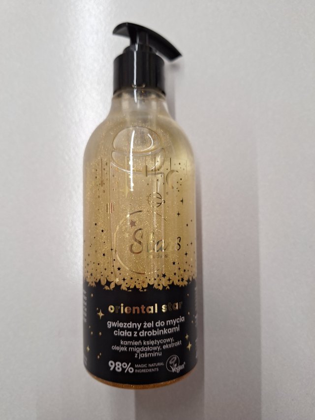 Stars from the stars Żel do mycia ciała, Oriental Star, Gwiezdny, Z drobinkami
