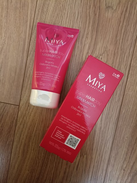 Miya Cosmetics superHAIRday, Odżywka-maska do włosów, MIX&MATCH, Bogata, 2in1