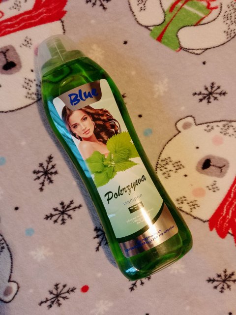 Blue Szampon do włosów, Włosy normalne i przetłuszczające się, Pokrzywa