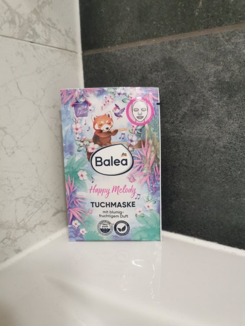 Balea Maseczka do twarzy w płacie, Happy Melody