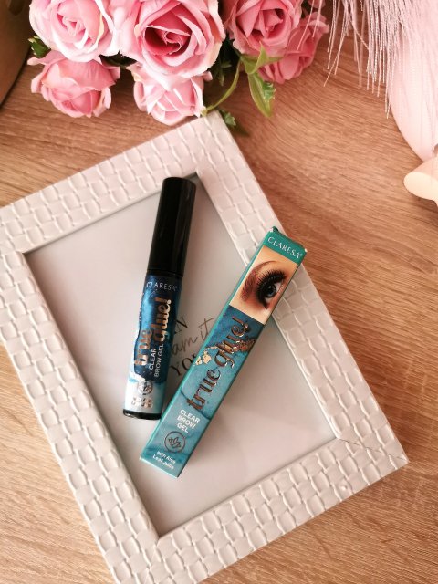 Claresa Żel do laminacji brwi, nr 01 True Glue!, Transparent