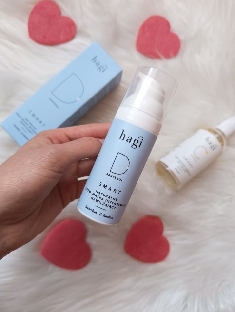 Hagi Cosmetics Krem-maska do twarzy, Smart, Naturalny, Intensywnie nawilżający, D-Pantenol