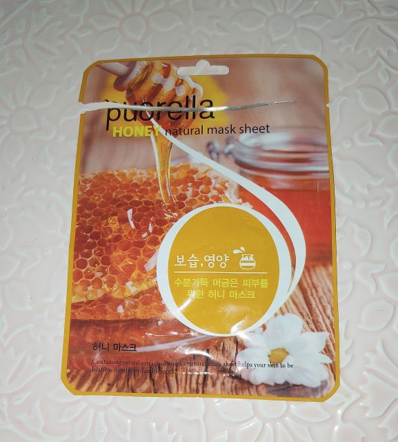 Puorella Maska do twarzy w płacie, Honey Natural Mask Sheet