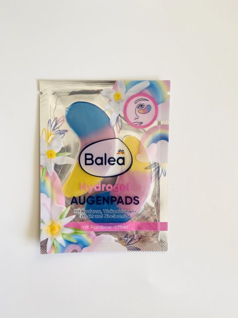 Balea Płatki pod oczy, Hydrożelowe, Rainbow Effect, Hyaluron, Wolkenblumen, Niacinamide