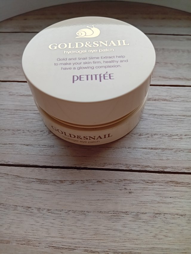 Petitfee Hydrożelowe płatki pod oczy, Gold & Snail 