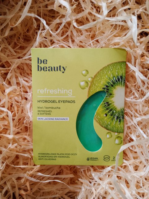 Be Beauty Hydrożelowe płatki pod oczy, Kiwi
