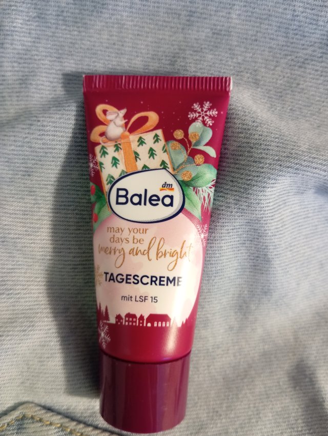 Balea Krem do twarzy, May Your Days Be Merry And Bright, Na dzień, LSF15