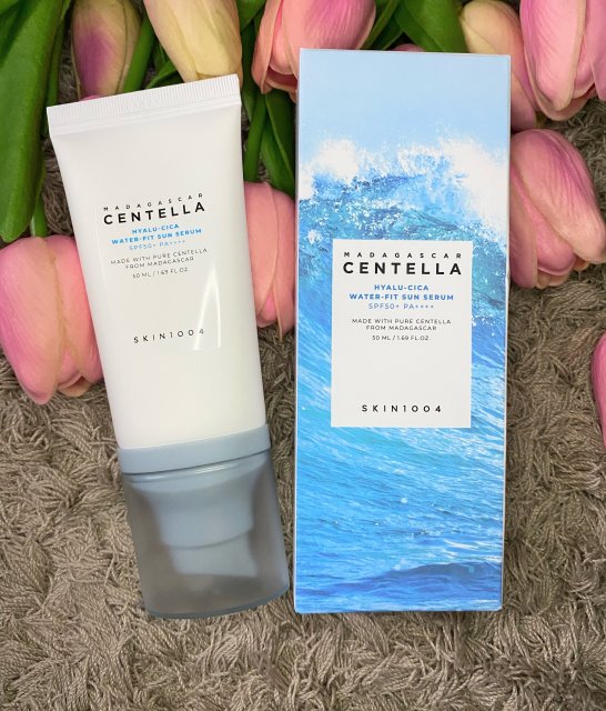 SKIN1004 Krem do twarzy, Madagascar Centella Hyalu-Cica Water-Fit Sun Serum SPF50 PA++++