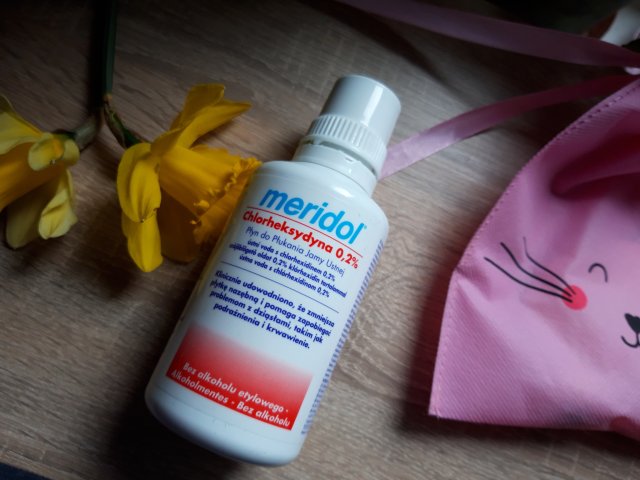 Meridol Płyn do płukania jamy ustnej, Ochrona Dziąseł