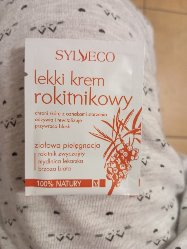 Sylveco Krem do twarzy, Lekki, Rokitnikowy