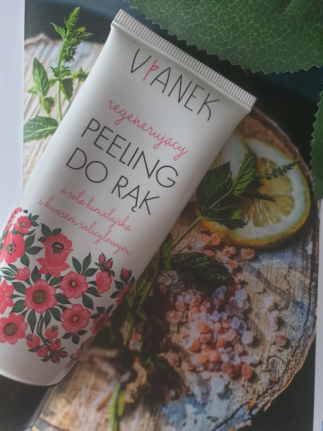 Sylveco Vianek, Peeling do rąk, Regenerujący, Z solą himalajską i kwasem salicylowym