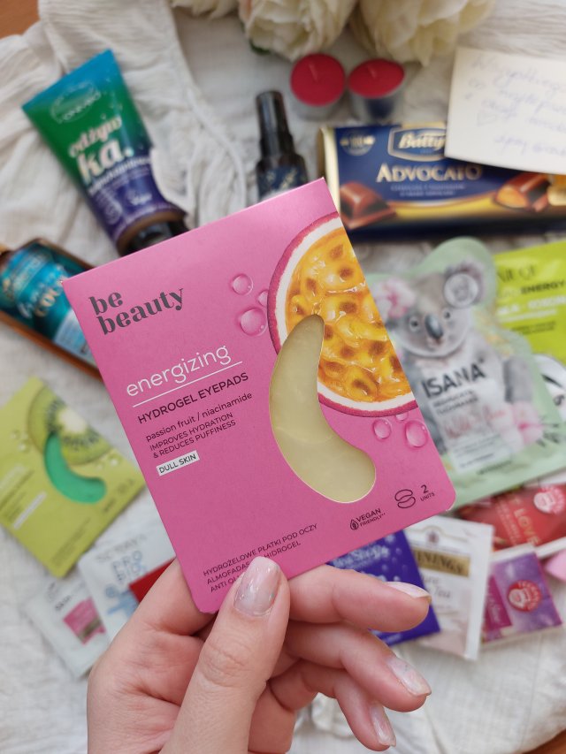 BeBeauty Płatki pod oczy, Hydrożelowe, Energizing, Passion Fruit & Niacinamide