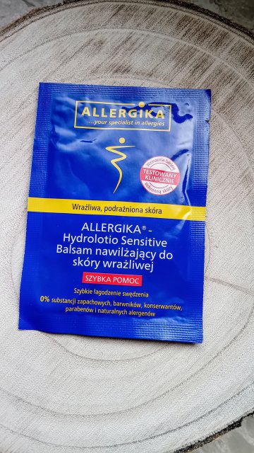 Allergika Balsam do ciała, Hydrolotio Sensitive, Nawilżający, Do skóry wrażliwej, Szybka pomoc