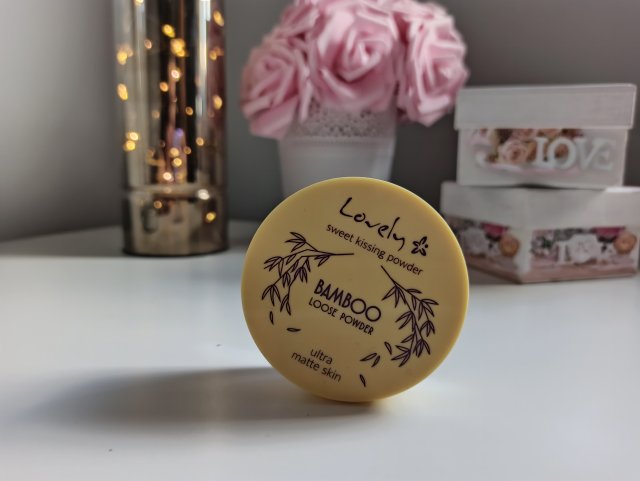 Lovely Puder do twarzy, Bambusowy, Bamboo Loose Powder