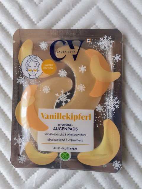 CV Hydrożelowe płatki pod oczy, Vanillekipferl
