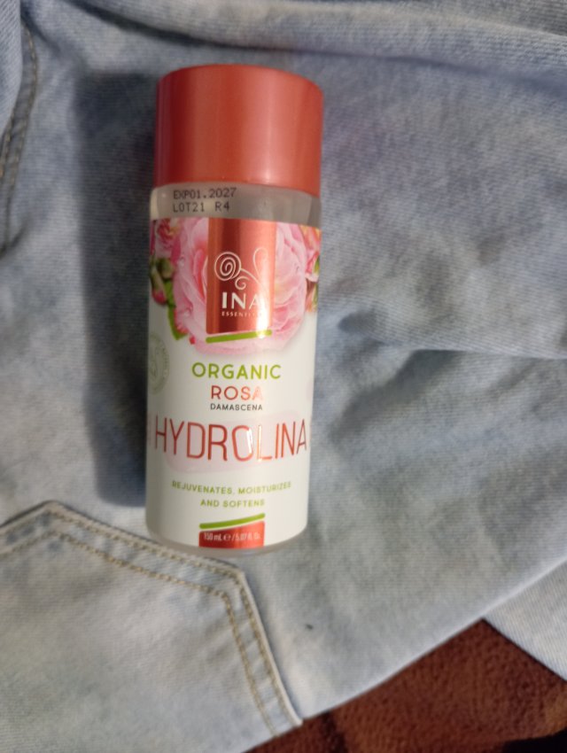 InaEssentials Woda różana, Organiczna