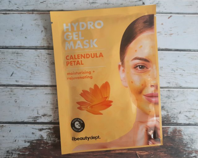 The Beauty Dept. Maseczka do twarzy w płacie, Hydrogel Mask, Calendula Petal, Moisturizing & Rejuvenating