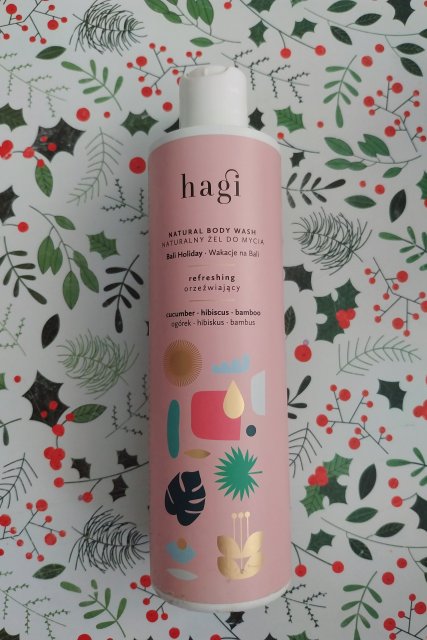 Hagi Cosmetics Żel pod prysznic, Naturalny, Wakacje na bali