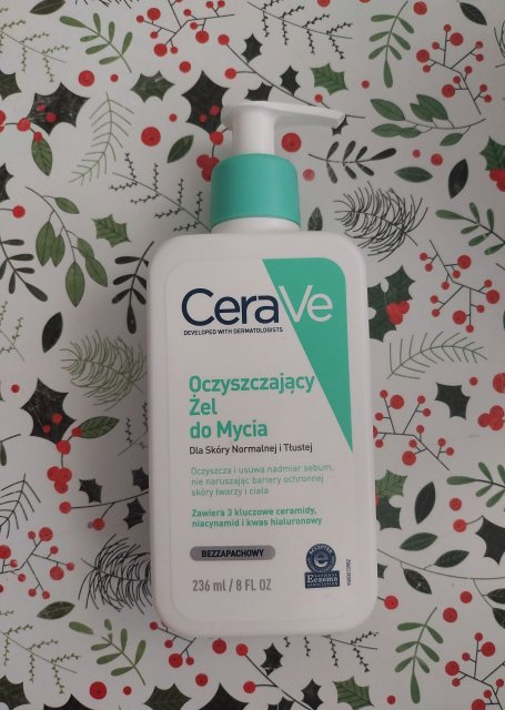 CeraVe Żel do twarzy, Oczyszczający, Skóra normalna i tłusta