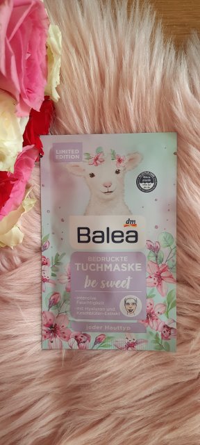 Balea Maseczka do twarzy w płacie, Be Sweet