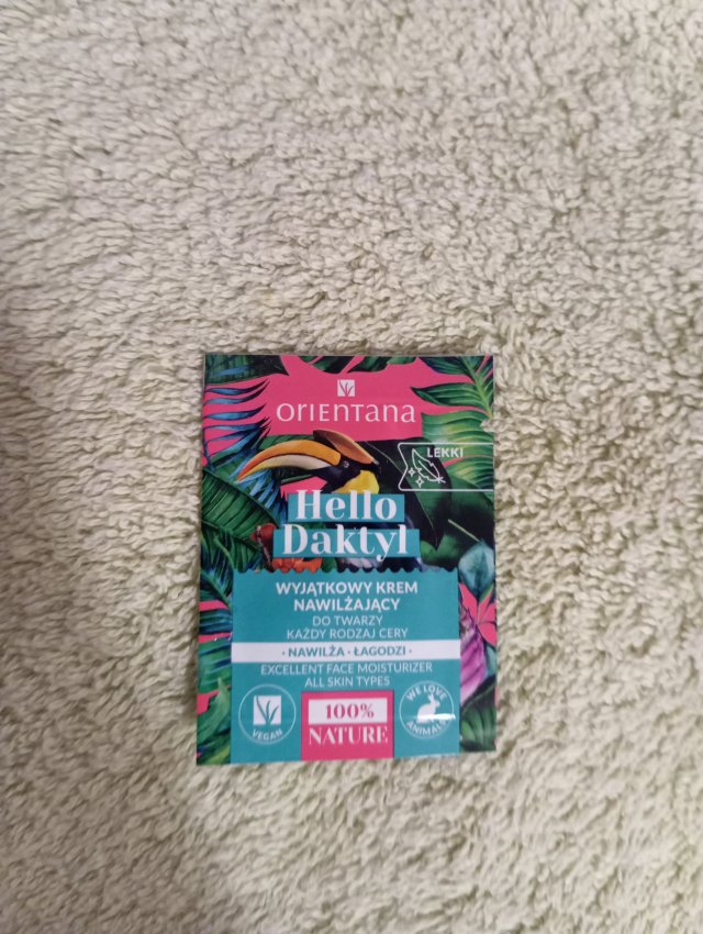 Orientana Krem do twarzy, Hello Daktyl, Wyjątkowy, Nawilżający, Każdy rodzaj cery