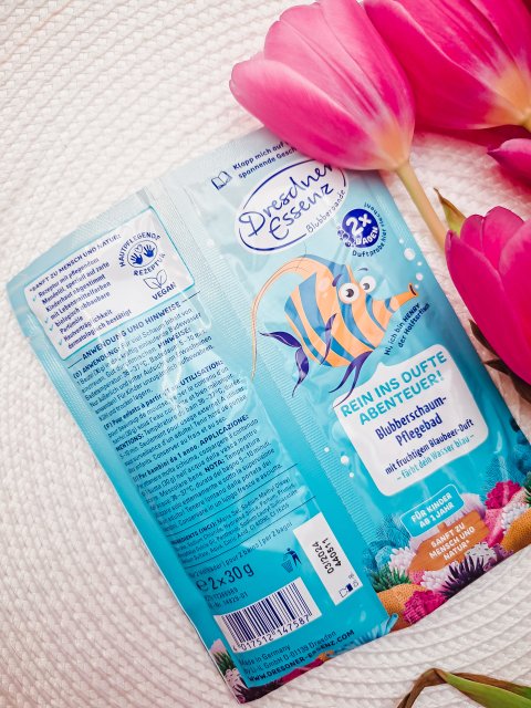 Dresdner Essenz Sól do kąpieli, Pieniąca, Henry rybka