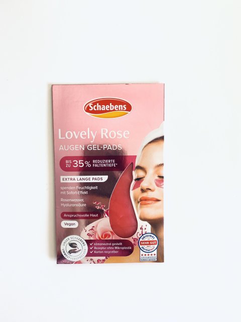Schaebens Płatki pod oczy, Hydrożelowe, Lovely Rose