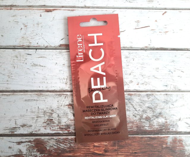 Lirene Dermoprogram, Maseczka do twarzy, Energising Peach, Rewitalizująca, Glinkowa