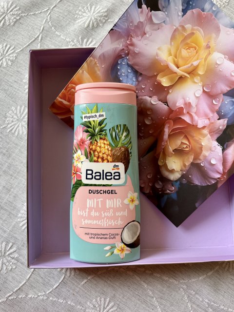 Balea Żel pod prysznic, Mit Mir, Kokos i ananas