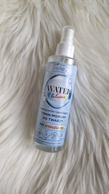 Bielenda Water Balance, Tonik-mgiełka do twarzy, Intensywnie nawilżający
