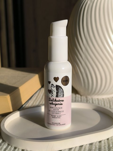 YOPE Serum do pielęgnacji intymnej, Delikatne ukojenie, Nawilżające, Różowy aloes i probiotyki