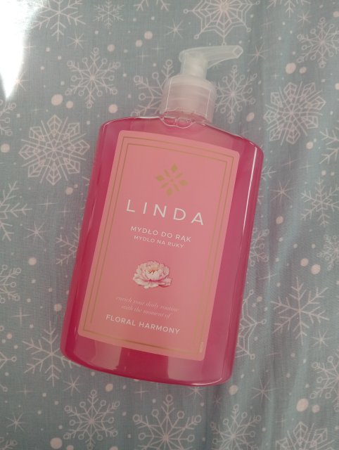 Linda Mydło w płynie, Kremowe, Róża i peonia