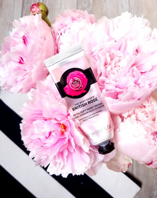 The Body Shop Krem do rąk, British Rose