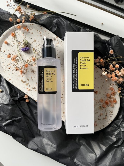 Cosrx Advanced Snail 96 Mucin Power Essence, Serum do twarzy, Nawilżające, Śluz ślimaka