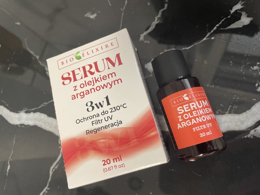 Bioélixire Serum do włosów, Z olejkiem arganowym