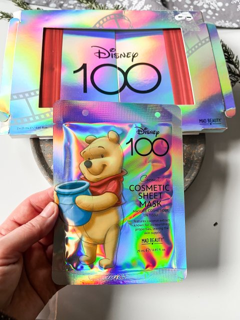 Mad Beauty Maska do twarzy w płacie, Disney, 100, Coconut, Winnie Pooh