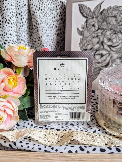 Avant Skincare Płatki pod oczy, Hydra-Bright Collagen Eye Restoring Pads, Age Radiance