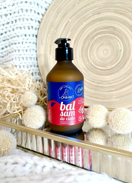 OnlyBio Balsam do ciała, OnlyBio & E.Wedel, Mleczna Truskawka