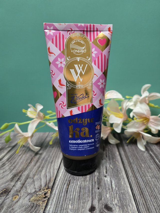 OnlyBio Hair in Balance, Odżywka do włosów, Emolientowa, E. Wedel, Inspirowana zapachem Mleczna Truskawkowa