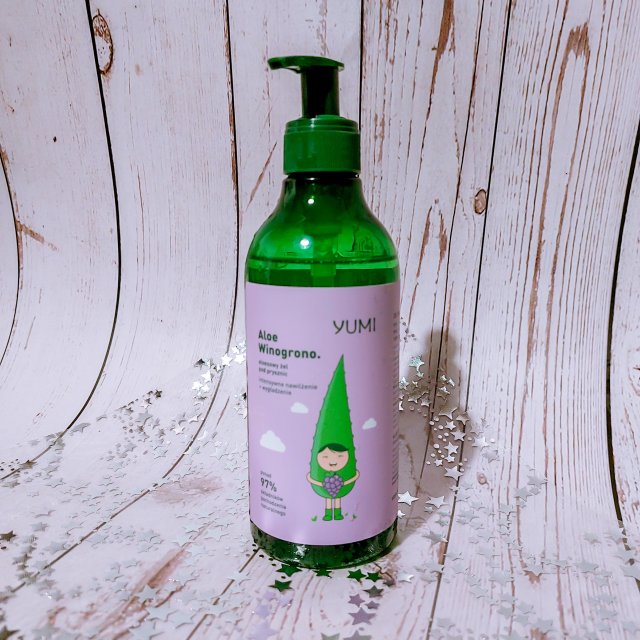 Yumi Żel pod prysznic, Aloes + Winogrono