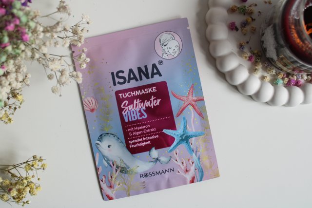 Isana Maseczka do twarzy w płacie, Saltwater Vibes