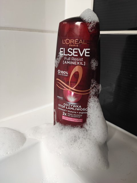 L'Oréal Elseve, Full Resist, Odżywka do włosów, Stop łamliwości, Biotyna, Witamina B5, Arginina