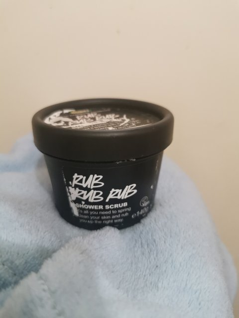 LUSH Peeling do ciała, Rub Rub Rub