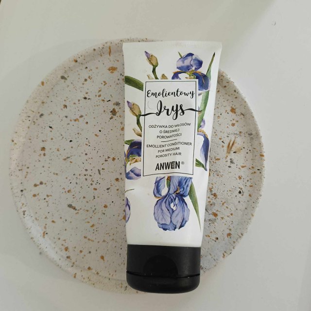 Anwen Odżywka do włosów o średniej porowatości, Emolientowy Irys