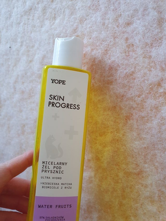YOPE Żel pod prysznic, Skin Progress, Micelarny, Water Fruits